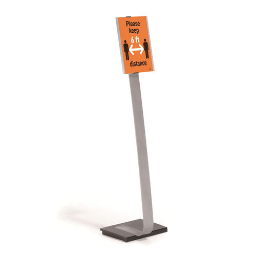 Info Sign Duo Floor Stand