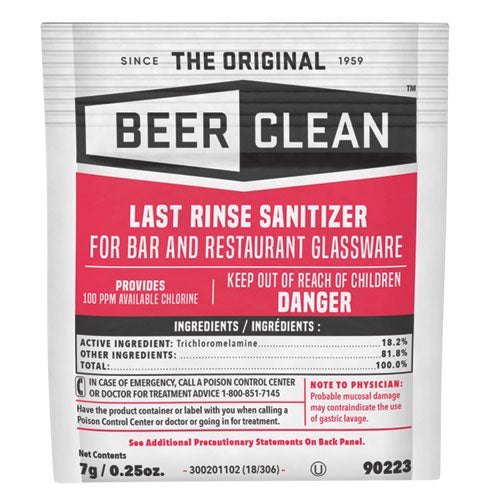 Beer Clean Last Rinse Glass Sanitizer