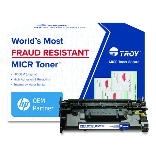0281681001 289X High-Yield MICR Toner Secure
