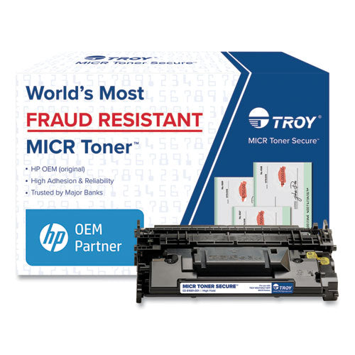 0281681001 289X High-Yield MICR Toner Secure