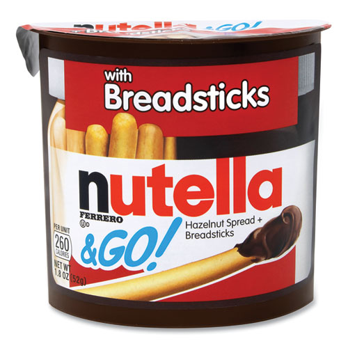 Hazelnut Spread and Breadsticks