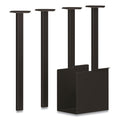 Coze Desk Post Legs with Pencil Storage