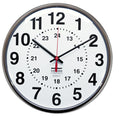 6645013428199 SKILCRAFT 12/24 Hour Slimline Quartz Wall Clock