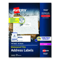 Waterproof Address Labels with TrueBlock and Sure Feed
