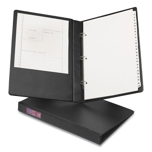 Legal Durable Non-View Binder with Round Rings