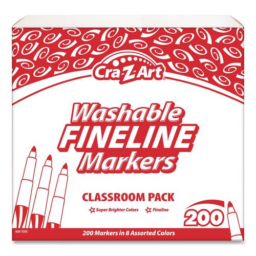 Washable Fineline Markers Classpack