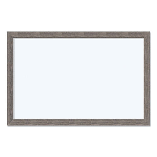 Magnetic Dry Erase Board with Rustic Frame