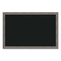 Magnetic Chalkboard with Rustic Frame