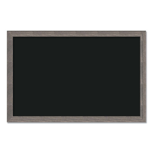 Magnetic Chalkboard with Rustic Frame