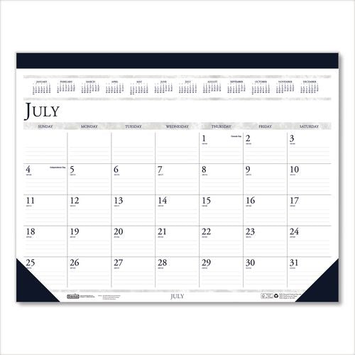 Recycled Academic Desk Pad Calendar
