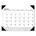 Recycled One-Color Dated Monthly Desk Pad Calendar