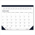 Recycled Two-Color Monthly Desk Pad Calendar