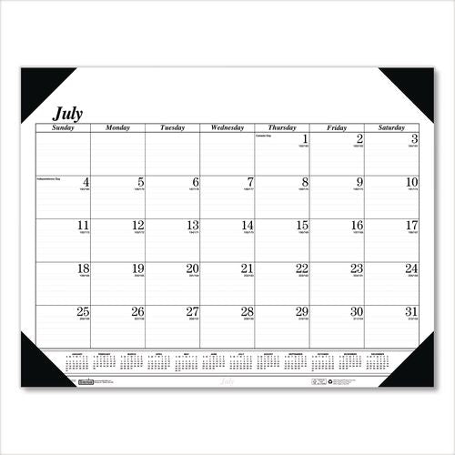 Recycled Economy Academic Desk Pad Calendar