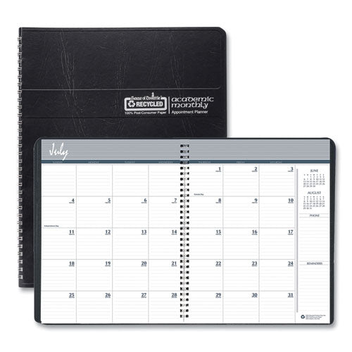 Academic Year 14-Month Recycled Ruled Monthly Planner