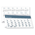 Bar Harbor Recycled Desk Tent Monthly Calendar