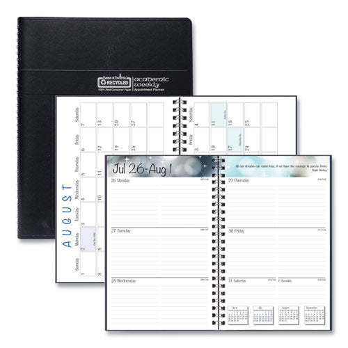 Recycled Academic Weekly/Monthly Appointment Planner