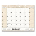 Recycled Monthly Horizontal Wall Calendar