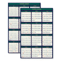 Four Season Erasable Business/Academic Recycled Wall Calendar