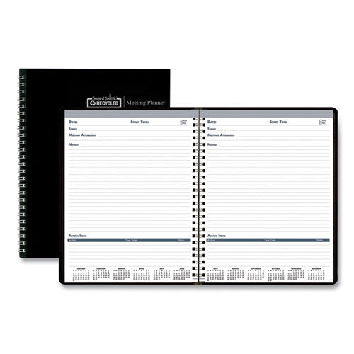 Recycled Meeting Note Planner