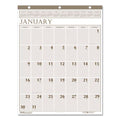 Large Print Recycled Monthly Wall Calendar