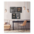 Black Shadow Message Board Set