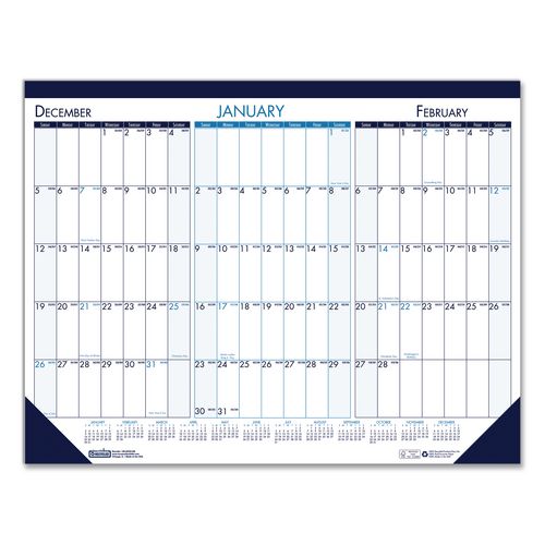 Three Month Desk Pad
