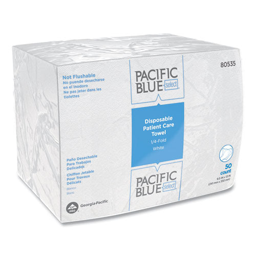 Pacific Blue Select Disposable Patient Care Washcloths