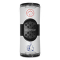 Dual Message Pre-Inked Round Stamp