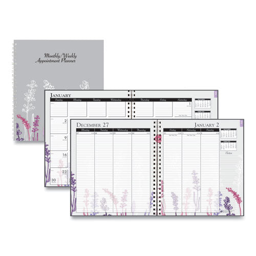 Recycled Wild Flower Weekly/Monthly Planner