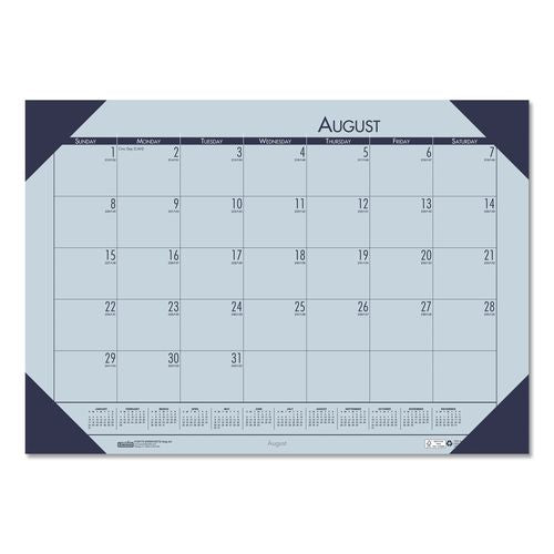 EcoTones Recycled Academic Desk Pad Calendar