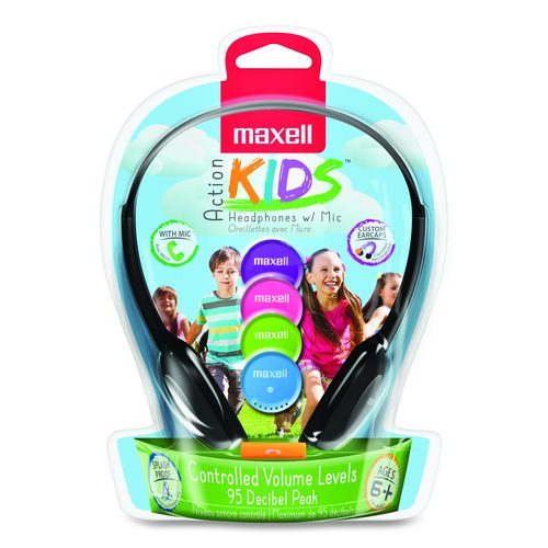 Kids Safe Headphones with Inline Microphone