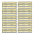 Three-Hole Punched Wood Ruler