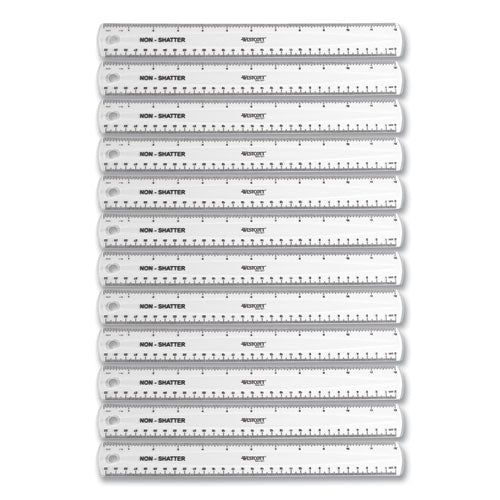 Non-Shatter Flexible Ruler