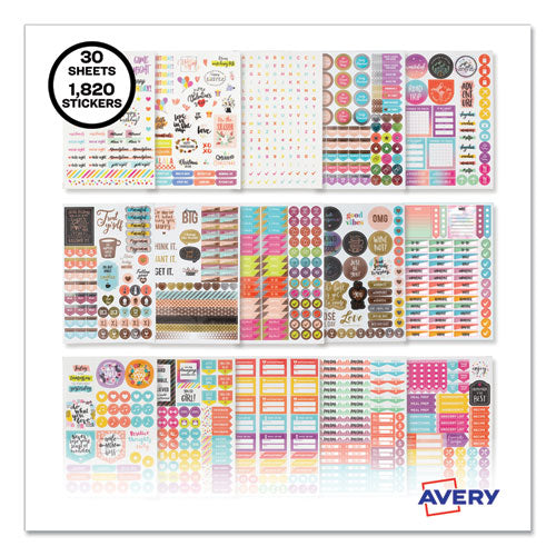 Planner Sticker Variety Pack for Moms