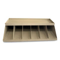Coin Wrapper and Bill Strap Single-Tier Rack