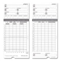Time Clock Cards for uPunch HN4000