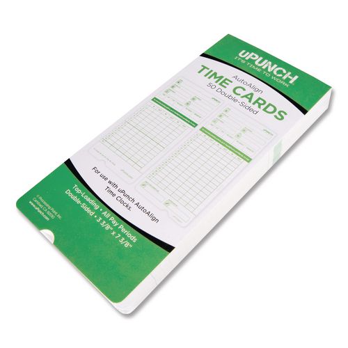 Time Clock Cards for uPunch HN3000