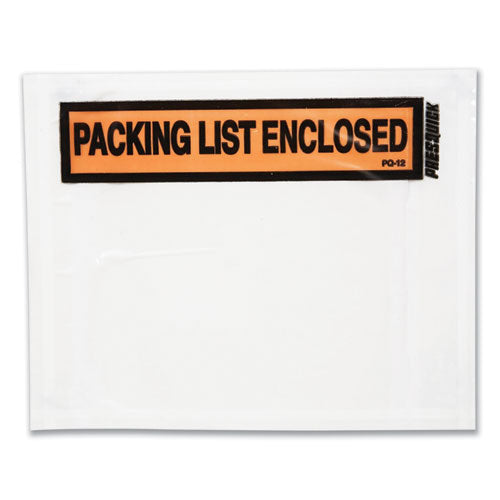 Packing List Envelopes