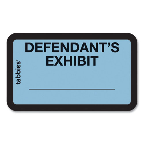 Legal Exhibit Labels