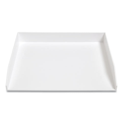 Side-Load Stackable Plastic Document Tray
