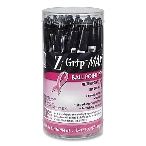 Z-Grip MAX Breast Cancer Awareness Ballpoint Pen