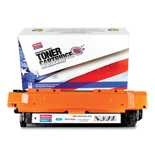 7510016912279 Remanufactured CF331A (654A) Toner