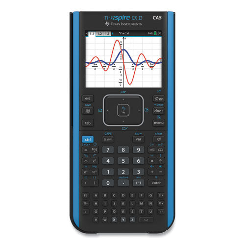 TI-Nspire CX II CAS Graphing Calculator