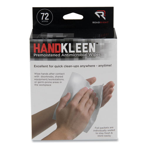 HandKleen Premoistened Antibacterial Wipes