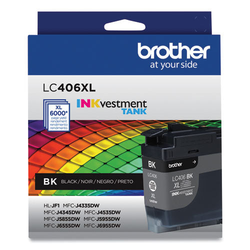 LC406XLBKS INKvestment High-Yield Ink