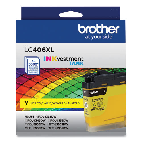 LC406XLYS INKvestment High-Yield Ink