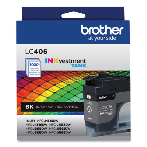 LC406BKS INKvestment Ink