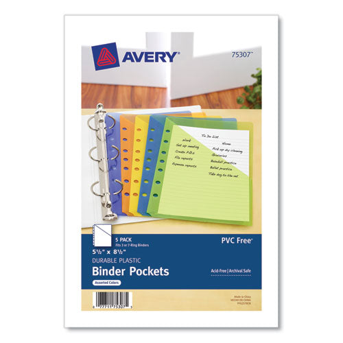 Small Binder Pockets