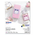 Square Labels with Sure Feed and TrueBlock