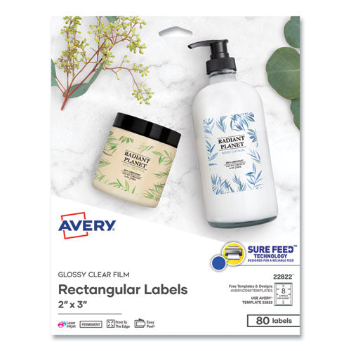 Print-to-the-Edge Labels with Sure Feed and Easy Peel